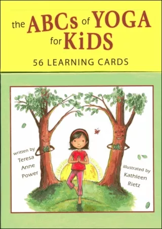 [PDF] DOWNLOAD The ABCs of Yoga for Kids Learning Cards full