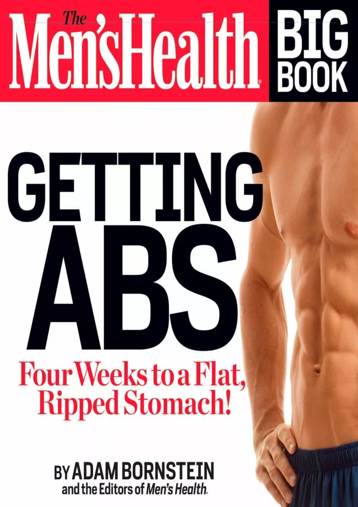 the men s health big book getting abs get a flat