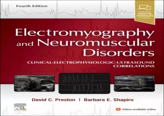 DOWNLOAD [PDF] Electromyography and Neuromuscular Disorders: Clinical-Electrophysiologic-Ultrasound Correlations