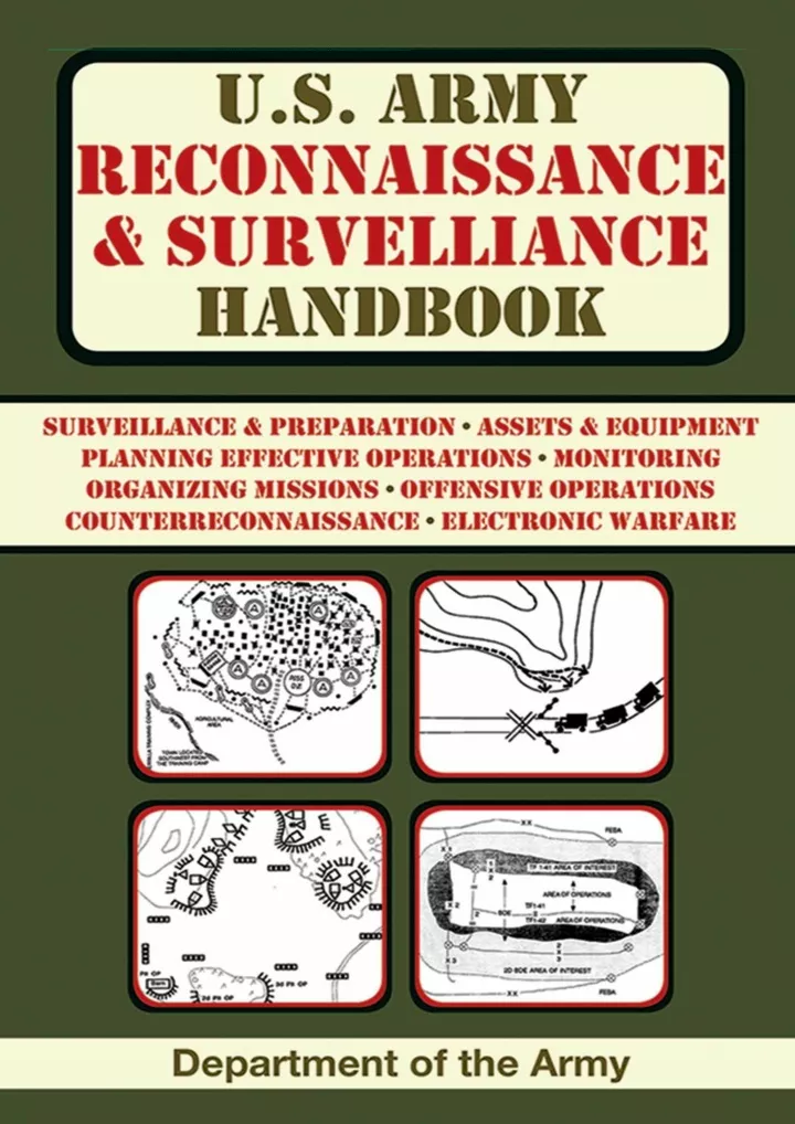 u s army reconnaissance and surveillance handbook