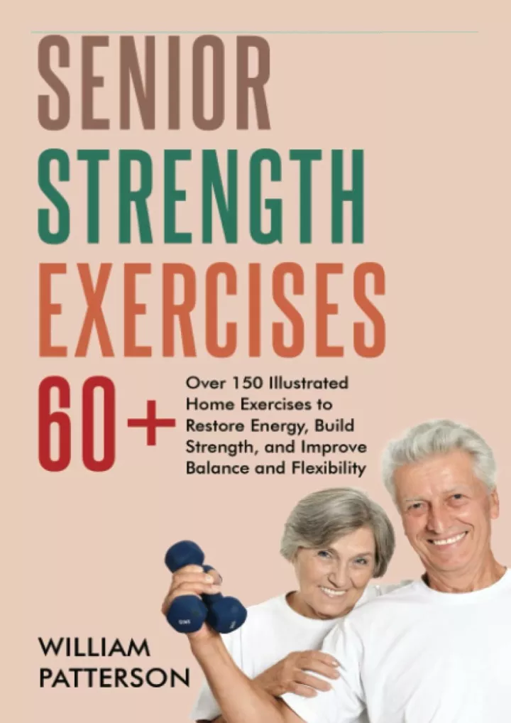 senior strength exercises 60 over 150 illustrated