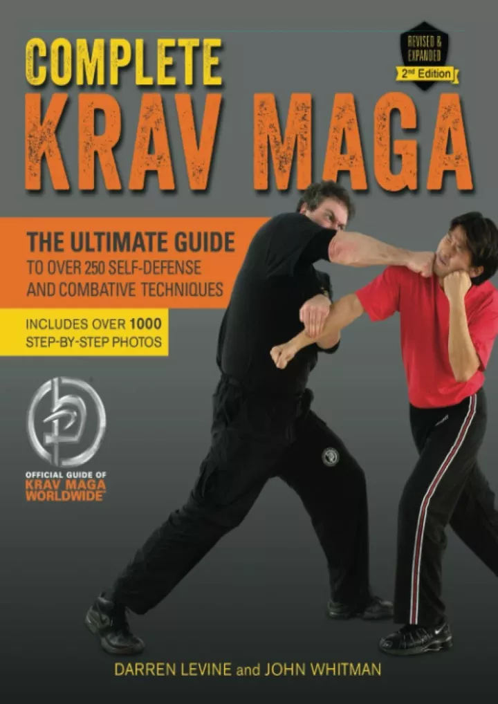 complete krav maga the ultimate guide to over