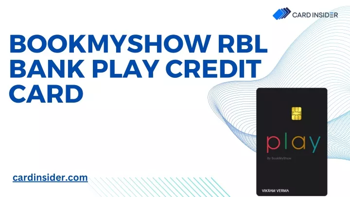 bookmyshow rbl bank play credit card