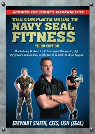 Read ebook [PDF] The Complete Guide to Navy Seal Fitness, Third Edition: Updated