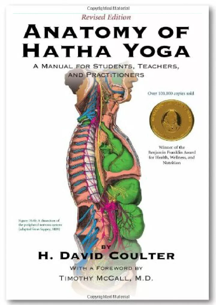 anatomy of hatha yoga a manual for students