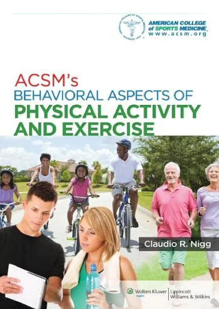 acsm s behavioral aspects of physical activity