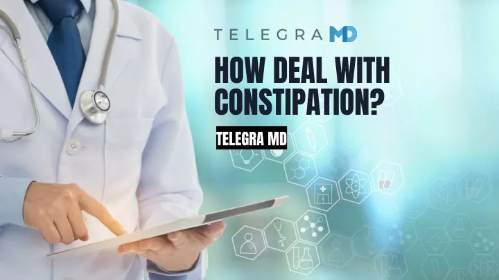 how deal with constipation