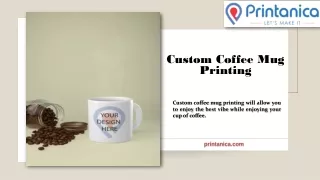 Custom Coffee Mug Printing