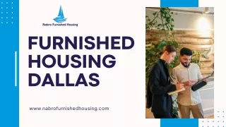 furnished housing dallas | Nabro Holdings