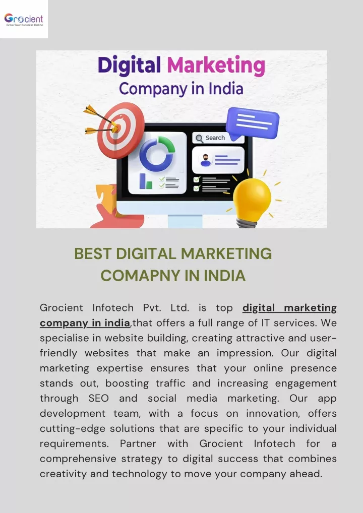 best digital marketing comapny in india