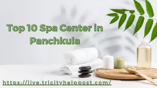 spa center in panchkula