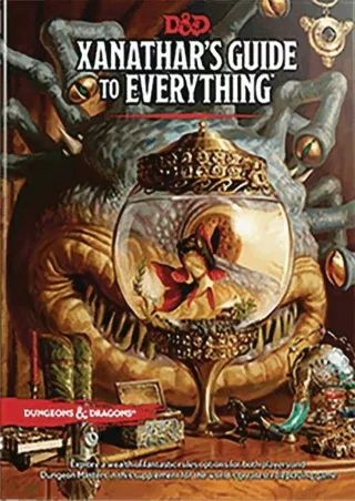 Read Book Xanathar's Guide to Everything (Dungeons   Dragons)
