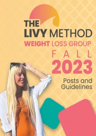 Read ebook [PDF] The Livy Method - Fall 2023: Posts and Guidelines