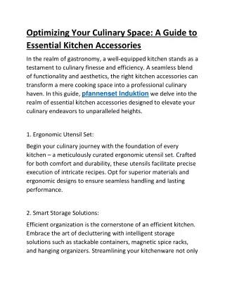Kitchen Divory