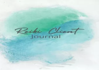 EBOOK READ Reiki Client Journal