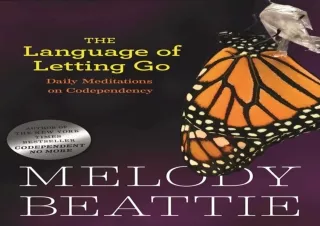 PDF The Language of Letting Go: Daily Meditations for Codependents (Hazelden Med