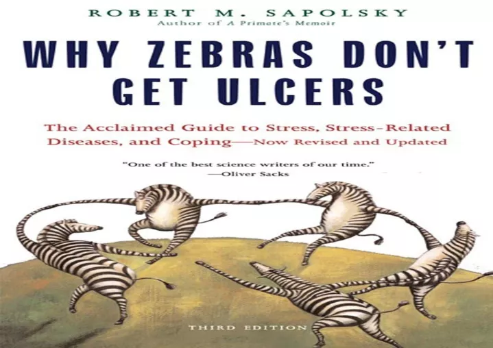 Ppt Pdf Why Zebras Dont Get Ulcers Third Edition Powerpoint Presentation Id12559250