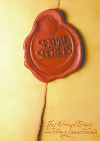 Epub Sexual Secrets: The Alchemy of Ecstasy