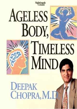 Read ebook [PDF] Ageless Body, Timeless Mind