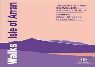 PDF Walks Isle of Arran (Hallewell Pocket Walking Guides)