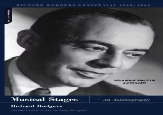PDF DOWNLOAD Musical Stages: An Autobiography