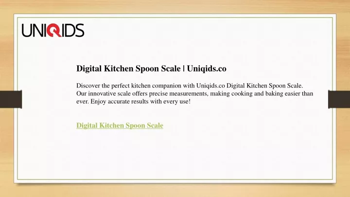 digital kitchen spoon scale uniqids co discover