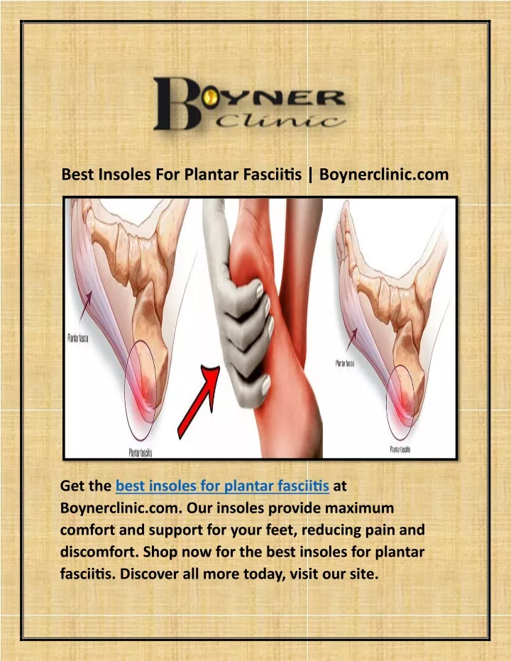 best insoles for plantar fasciitis boynerclinic