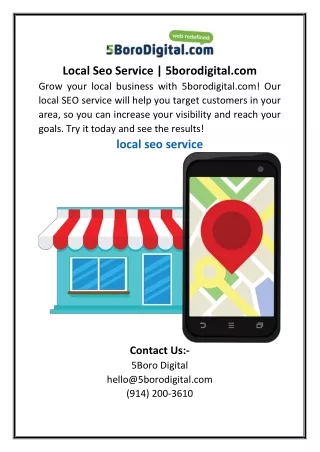 Local Seo Service  5borodigital.com