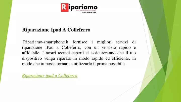 riparazione ipad a colleferro ripariamo