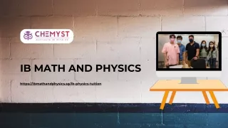 Ib Physics Tuition Singapore | Ibmathandphysics.sg