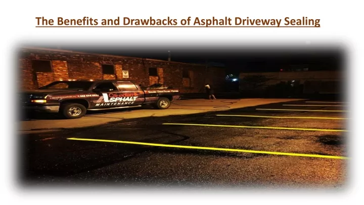 the benefits and drawbacks of asphalt driveway