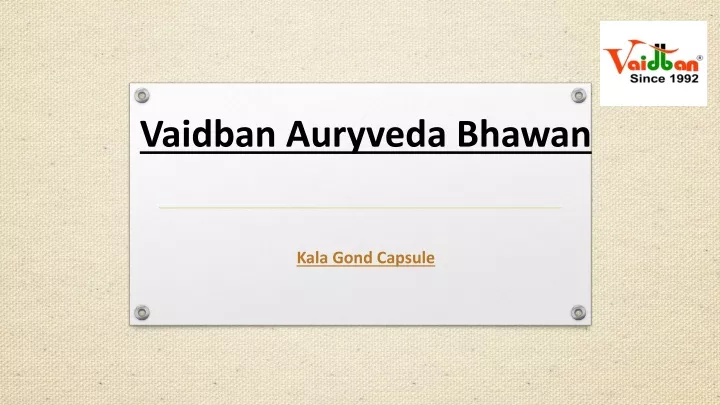 vaidban auryveda bhawan