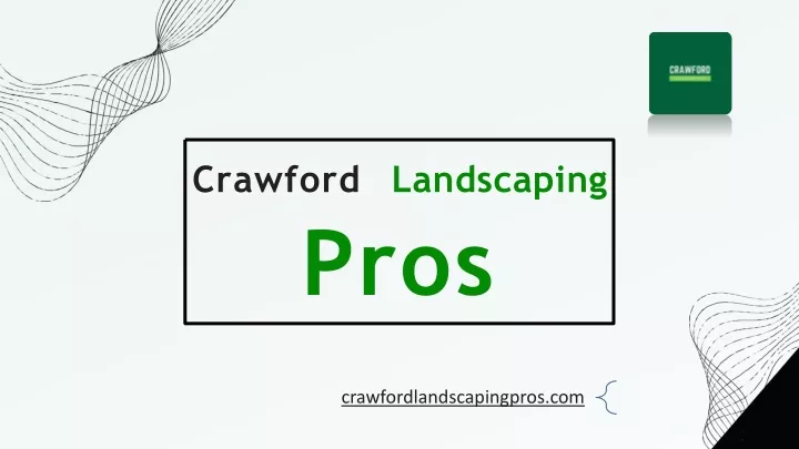 crawford landscaping pros