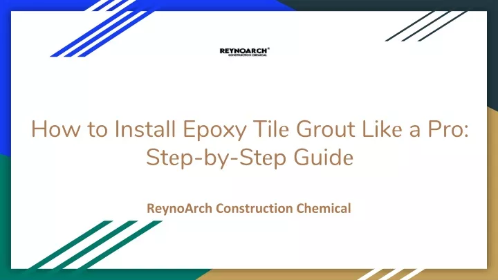 how to install epoxy til grout lik a pro st p by st p guid