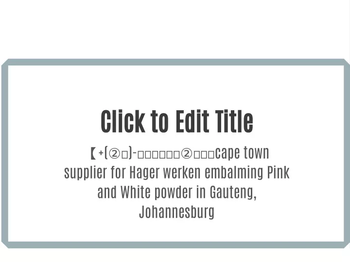 click to edit title cape town supplier for hager