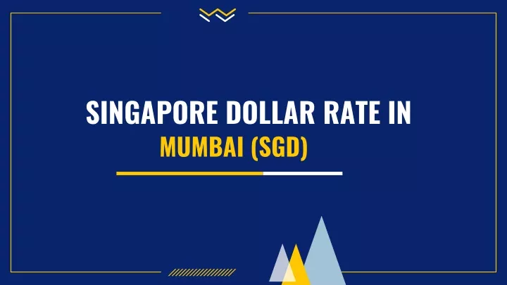 singapore dollar rate in