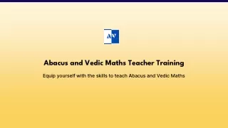 Abacus and Vedic Maths Teacher Training (1)