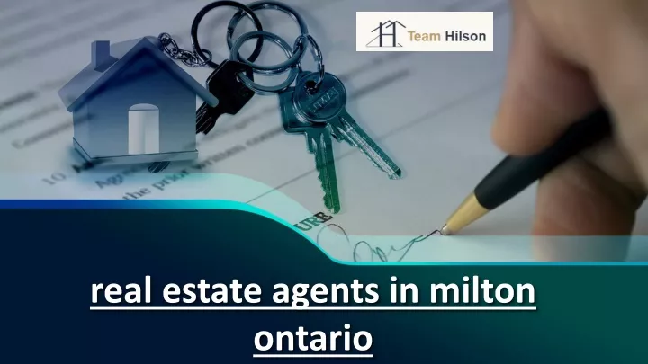 real estate agents in milton ontario