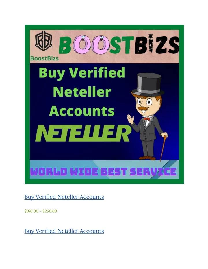 buy verified neteller accounts