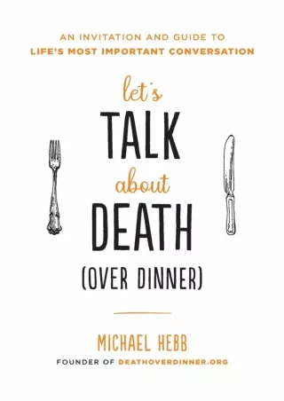 Epub Let's Talk About Death (Over Dinner)