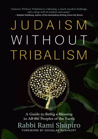 Epub Judaism Without Tribalism: A Guide to Being a Blessing to All the Peoples of