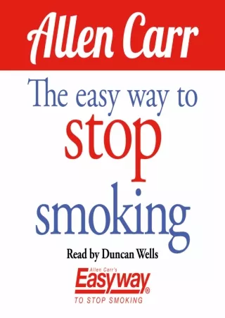 get [PDF] Download The Easy Way to Stop Smoking