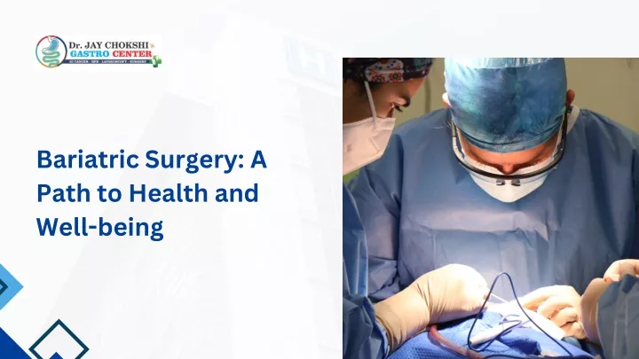 bariatric surgery a path to health and well being