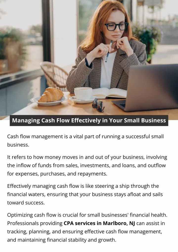 managing cash flow effectively in your small