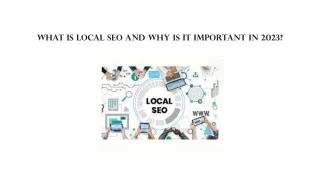 What is Local SEO and Why is It Important in 2023?