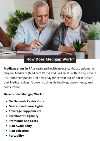 how does medigap work