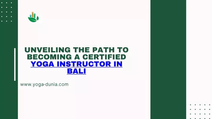 unveiling the path to becoming a certified yoga