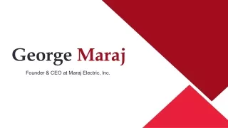 George Maraj - A Persuasive Representative - New York