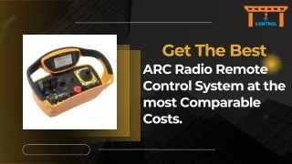 ARC Radio Remote Control System at the most Comparable Costs. (1)