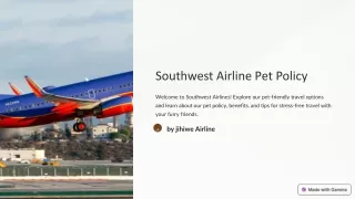 Southwest-Airline-Pet-Policy